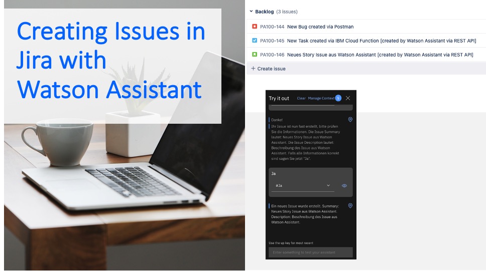 Creating Issues in Jira with Watson Assistant